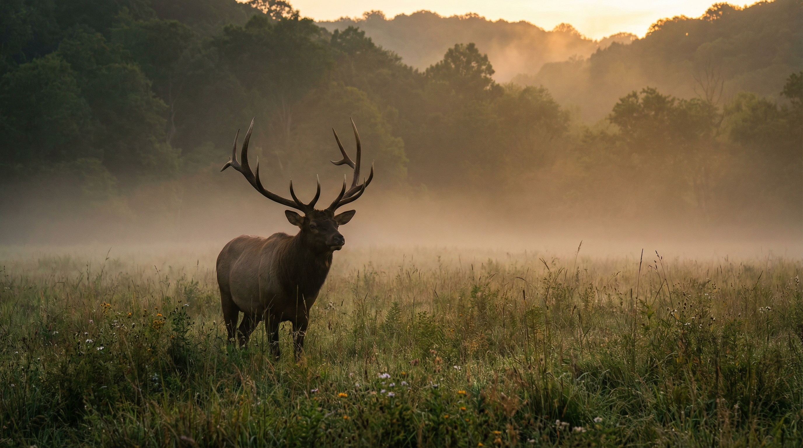 Majestic Elk at High Adventure Ranch
